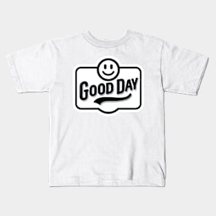 smile emoticon good day Kids T-Shirt